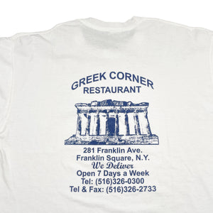 Greek Corner Franklin Square Tee (XL)