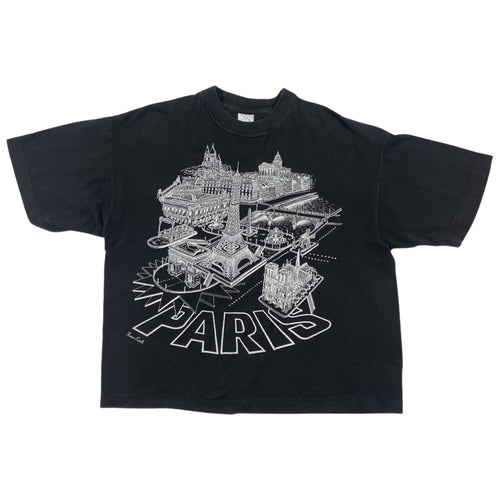 90’s Paris Souvenir Tee (Boxy L)
