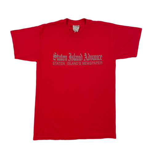 Vintage 90’s Staten Island Advance Puff Print Tee (M)