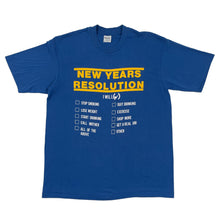 Vintage 90’s New Years Resolution Tee (XL)