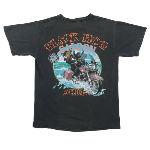 Vintage 90’a Black Hog Saloon Tee (L)