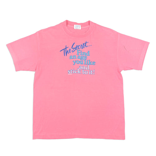 Vintage 90’s The Secret to Age Tee (L)
