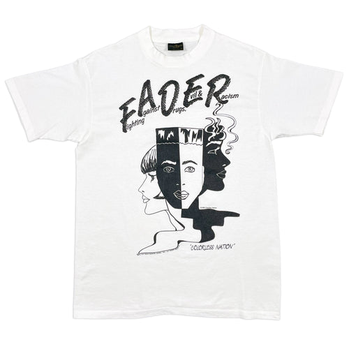Vintage 90’s FADER Colorless Nation Tee (L)
