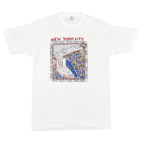 Vintage 1994 New York Subway Sardines Tee (L)