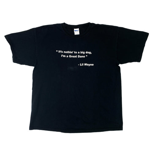 Lil Wayne Quote Tee (Size XL)