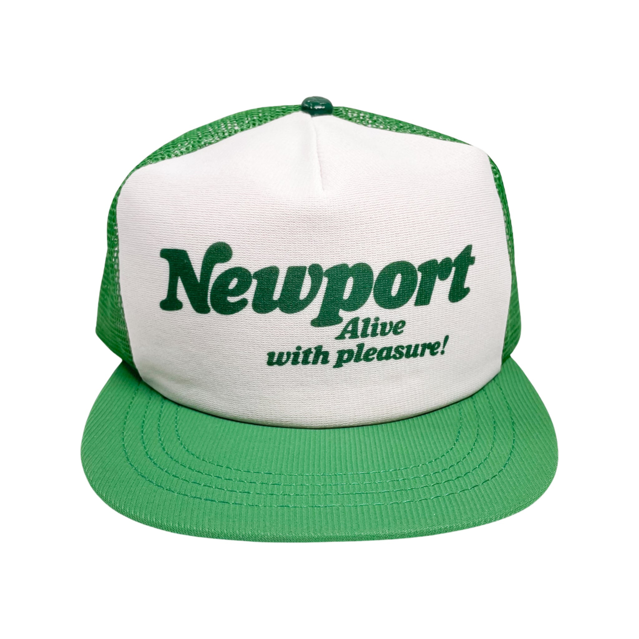 newport cigarettes hat Vintage 80's Newport Alive with Pleasure Trucker – Fantasy Explosion newport cigarettes hat Vintage 80's Newport Alive with Pleasure Trucker – Fantasy Explosion