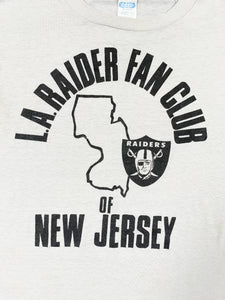 80’s Raiders Fan Club New Jersey Tee (M)