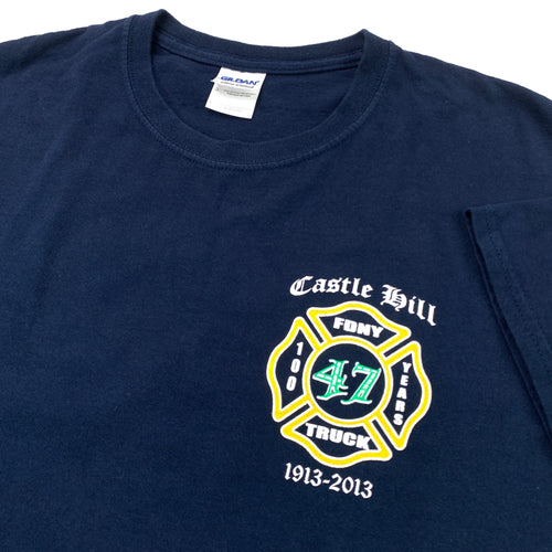 FDNY Castle Hill Bronx Ladder 47 Tee (L)