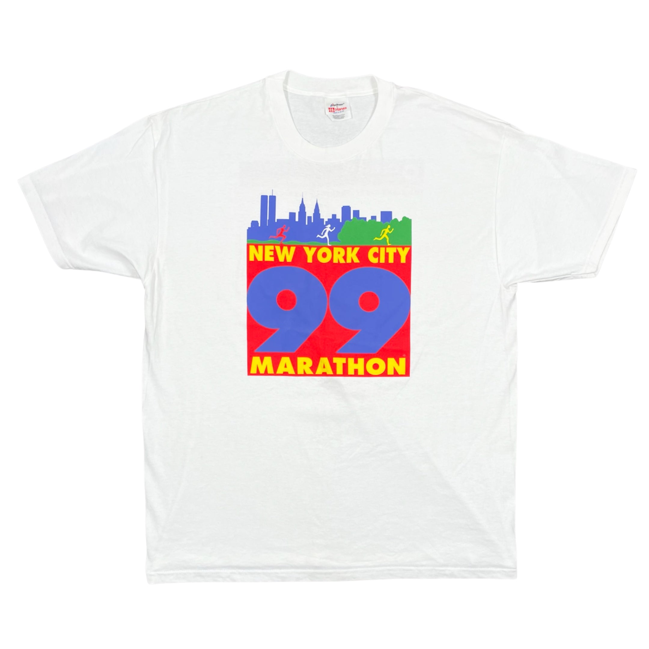 Vintage 1998 New York Marathon Tee (XL) – Fantasy Explosion