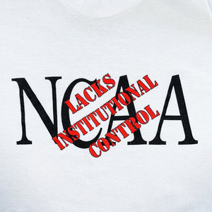 90’s NCAA Lacks Institutional Control Tee (L)
