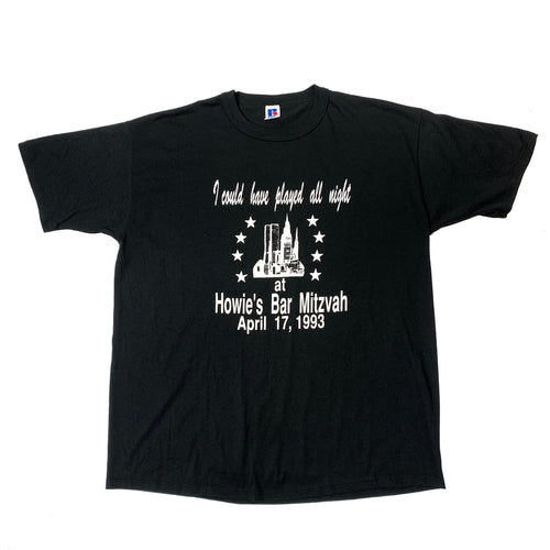 Howie Bar Mitzvah Tee (Size XL)