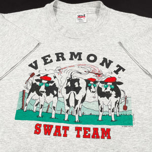 Vintage 90’s Vermont Swat Team Tee (L)