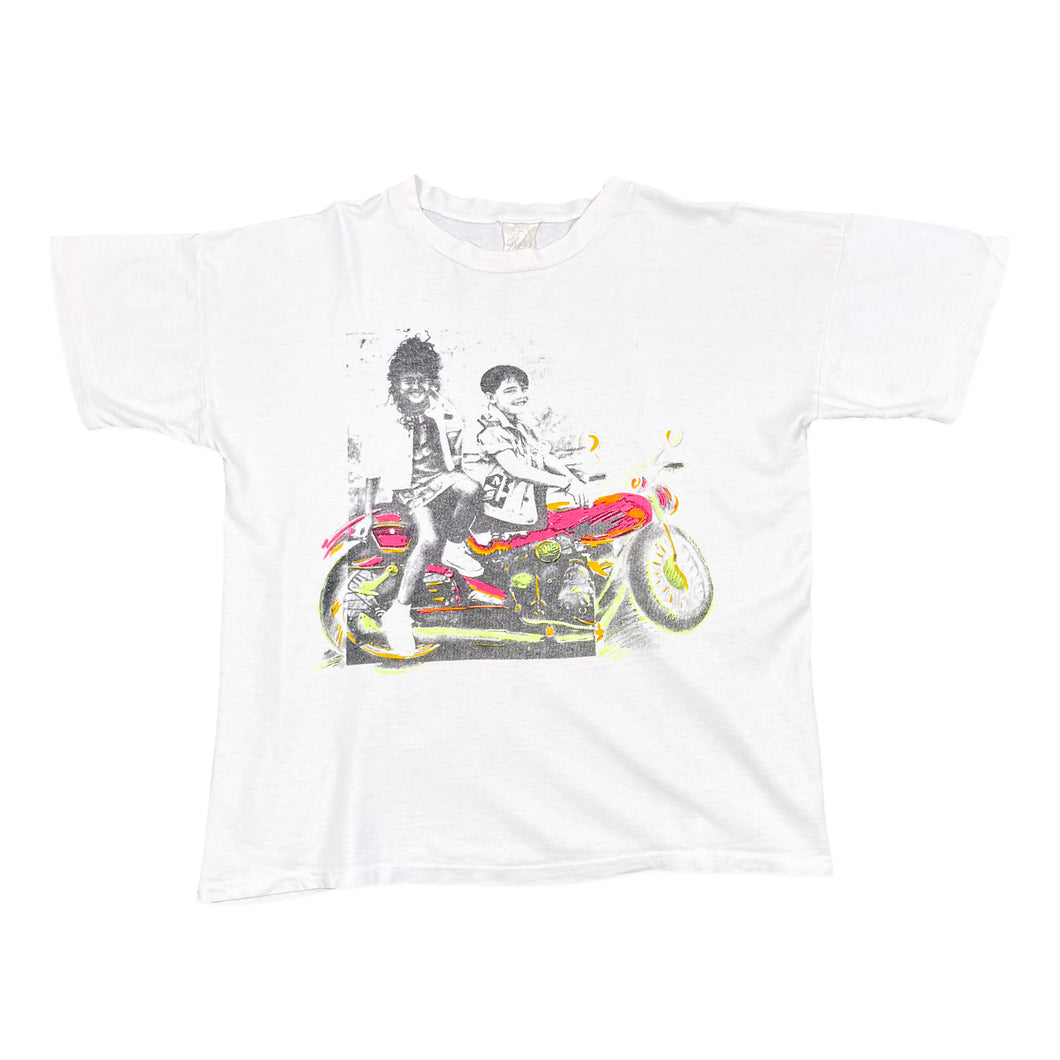 Vintage 90’s Kids on Motorcycle Tee (M/L)