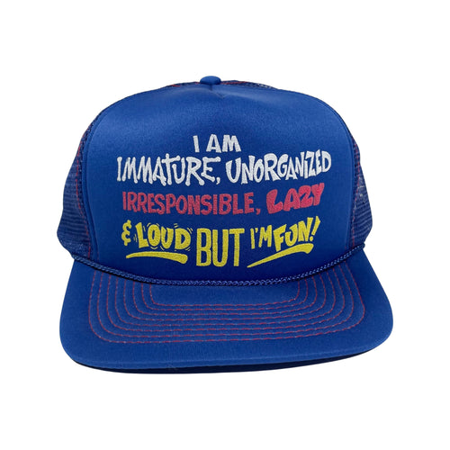 Vintage 90’s Loud & Fun Trucker