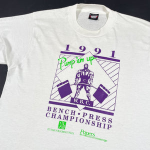 Vintage 1991 Bench Press Competition Tee (L)