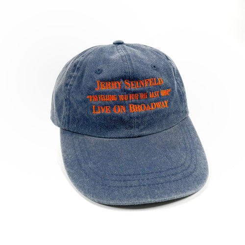 Jerry Seinfeld on Broadway HBO Hat