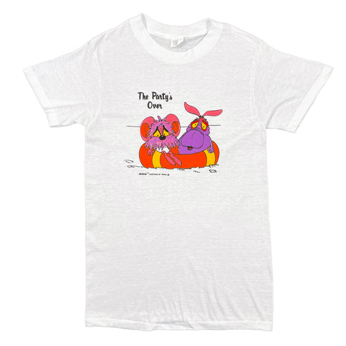 Vintage 80’s Party’s Over Deadstock Tee (M)