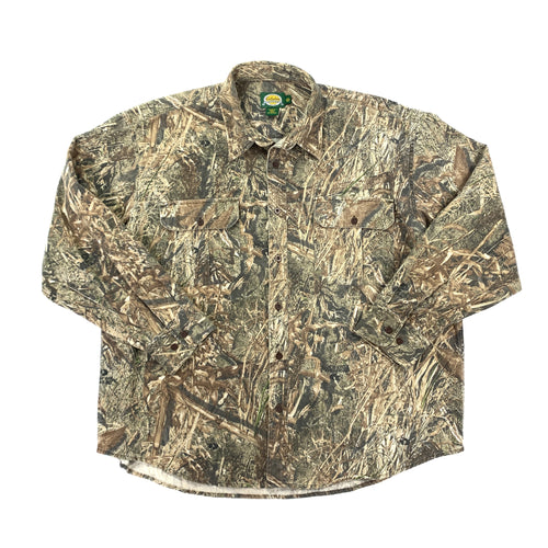 Camo Button Top (XXL)
