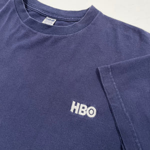 Vintage 90’s HBO Embroidered Tee (XL)