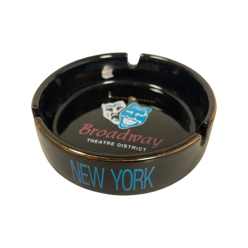 Vintage 90’s New York Broadway Souvenir Ashtray