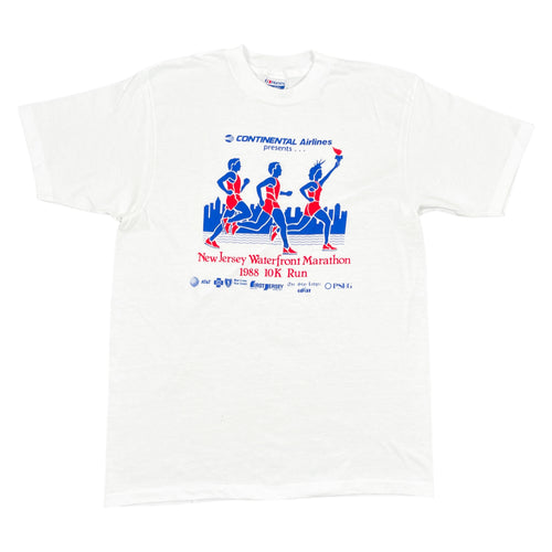 Vintage 1988 New Jersey Waterfront Marathon Tee (M)