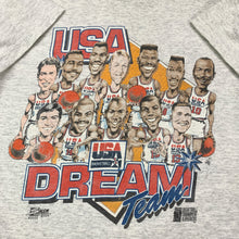 ‘92 USA Dreamteam Big Head Team Tee (M)