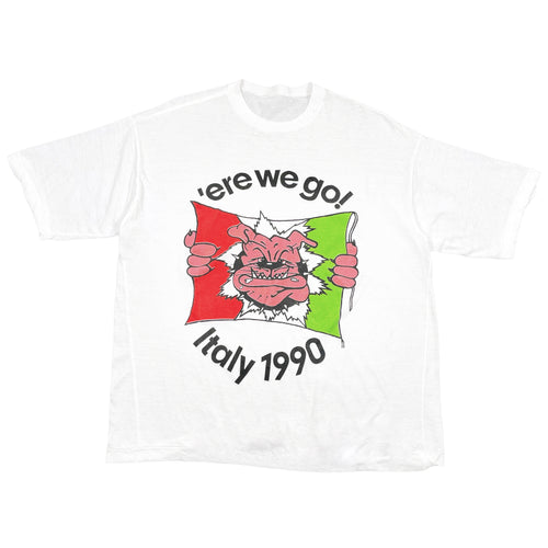 Vintage 1990 Italy vs England World Cup Tee (L)