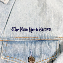 90’s New York Times Denim Jacket (L)