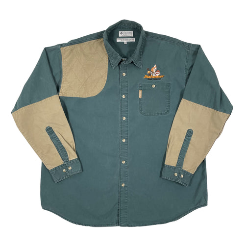 Vintage 90’s Budweiser Columbia Hunter Shirt (XL)
