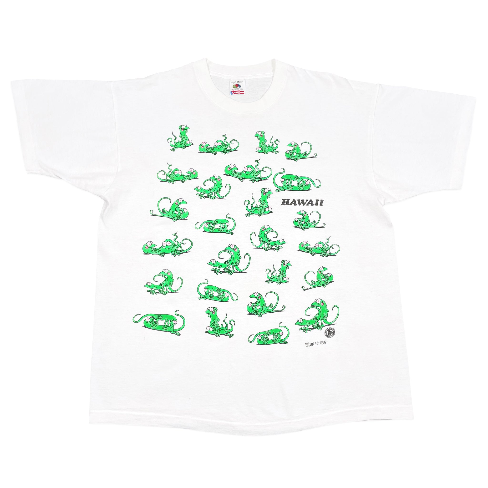 Vintage 90's Lizard Sex Positions Tee – Fantasy Explosion