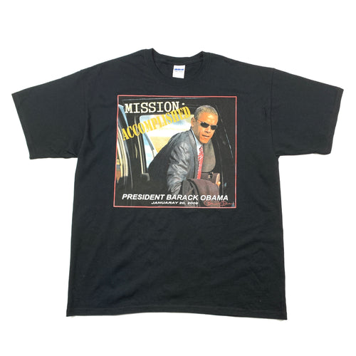 Obama Mission Accomplished Tee (XL)