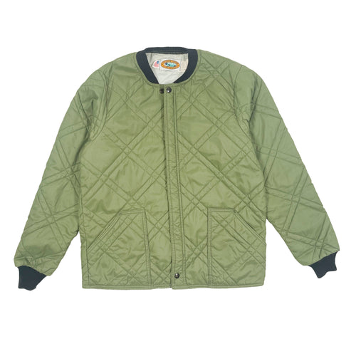 Vintage 90’s Quilted Zip Jacket (L)