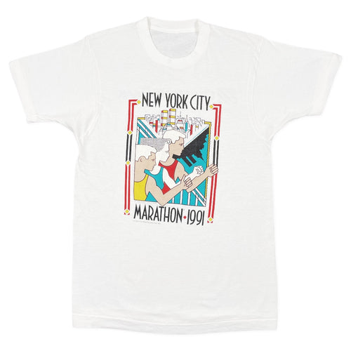 Vintage 1991 New York City Marathon Tee (M)