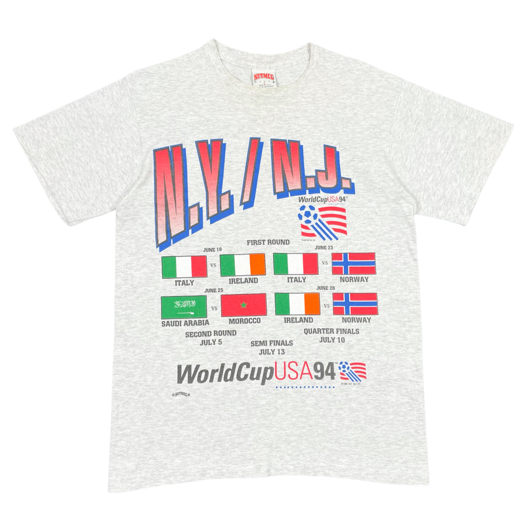 Vintage 1994 World Cup NY/NJ tee (L)
