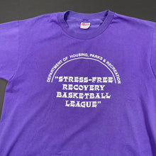 Vintage 90’s Stress Free Recovery Basketball League Tee (XL)
