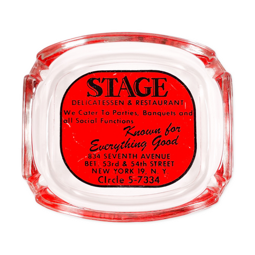 Vintage 60’s Stage Deli Ashtray