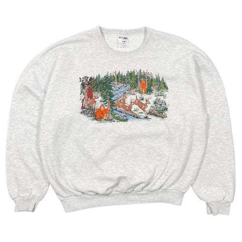 Vintage 90’s Hunting Parody Crewneck (XL)