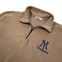Vintage Yankees Quarter Zip Fleece with Pockets (XXL)