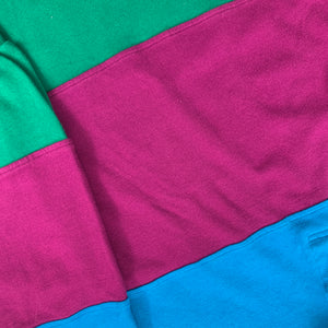 Color Block Rugby Top (L)