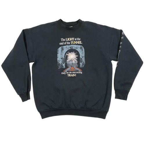 Vintage 90’s Oncoming Train Crewneck (L)