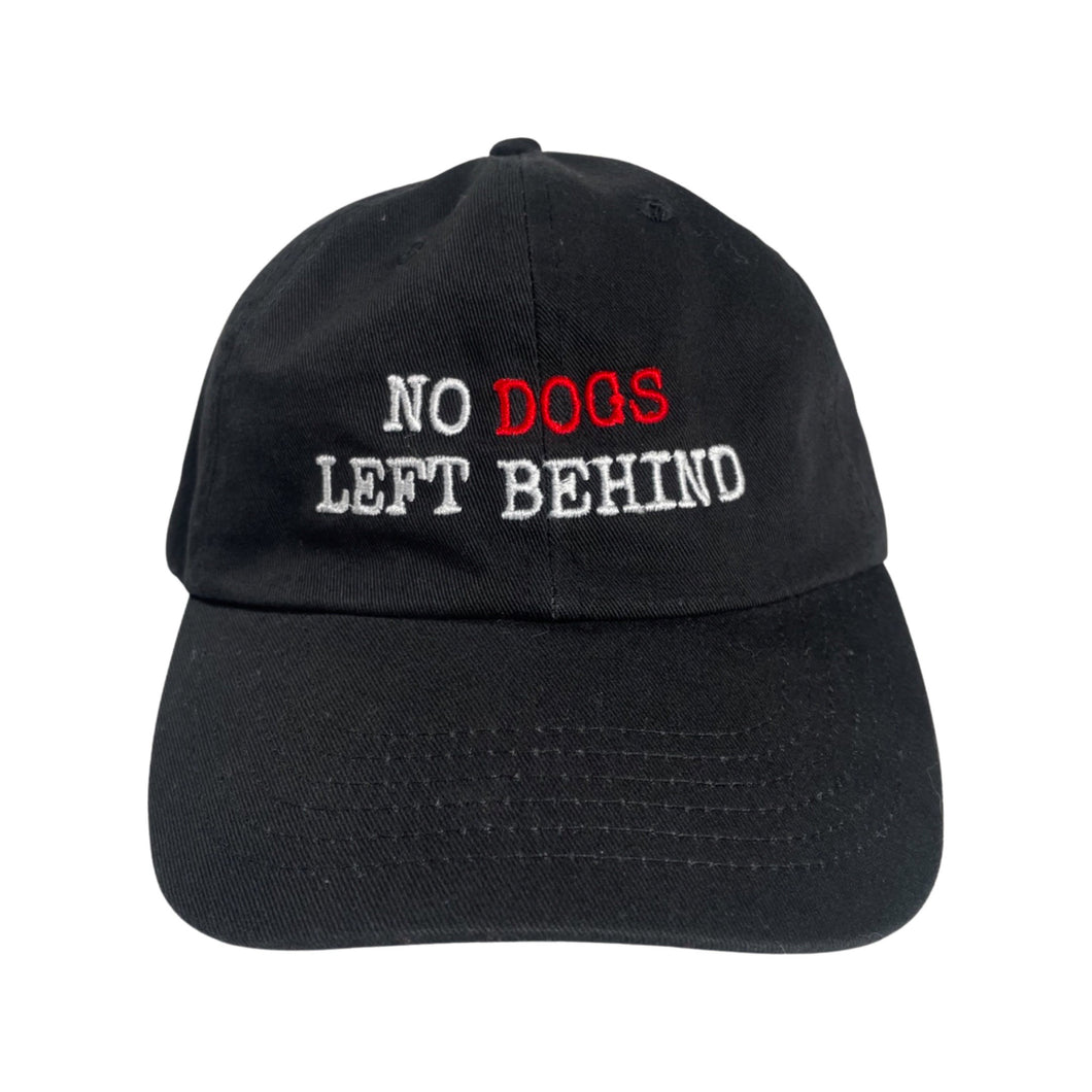 No Dogs Left Behind Hat
