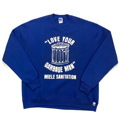 Love Your Garbage Man Crewneck (XL)