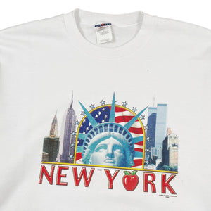 Vintage 90’s New York Liberty Skyline Souvenir Crewneck (XL)