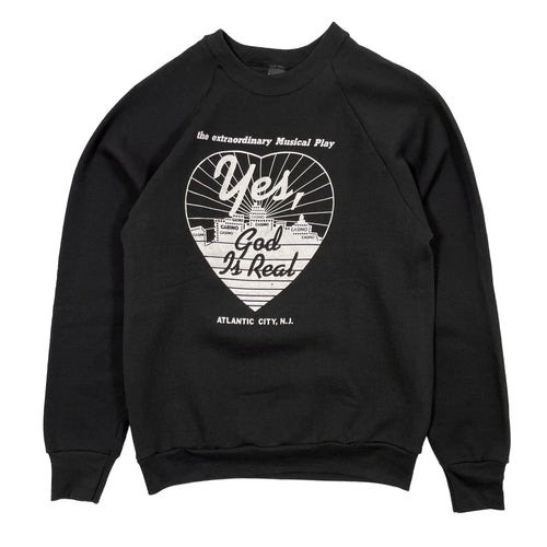 Vintage 90’s Yes God is Real Crewneck (L)