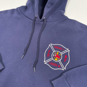Vintage 90’s FDNY Embroidered Hoodie (L)