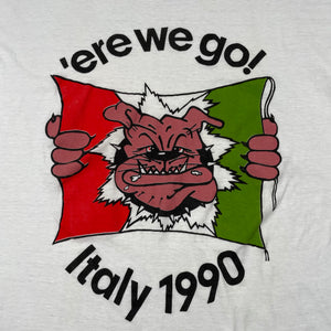 Vintage 1990 Italy vs England World Cup Tee (L)