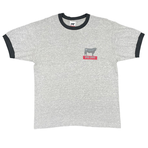 Vintage 90’s Michael Jordan Steakhouse NYC Ringer Tee (XL