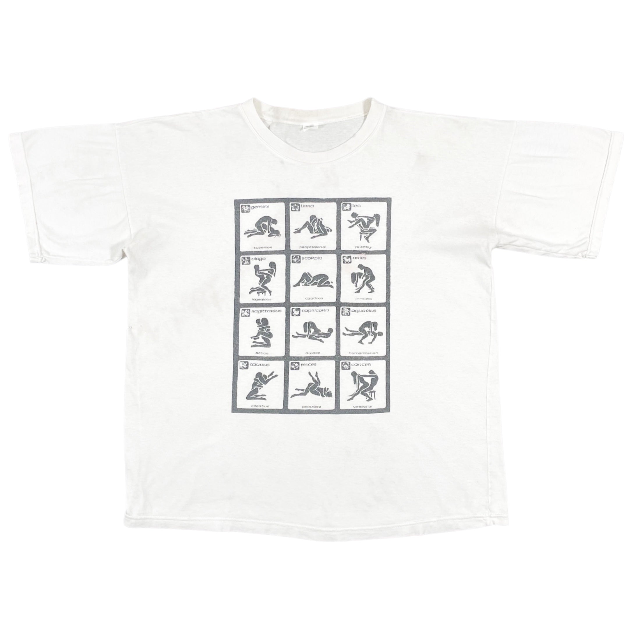 90's Astrological Sex Postions Tee (L) – Fantasy Explosion