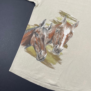 90’s Double Sided Horse Tee (L)