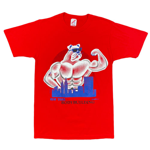 Vintage 1988 New York Body Builder Club Tee (M)